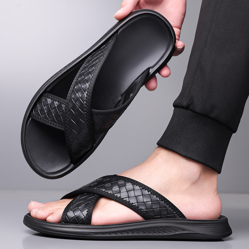 Magnus summer sandals - Black pair2