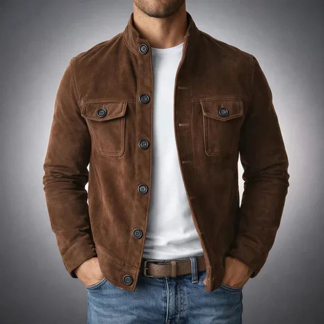 dark brown-jacket