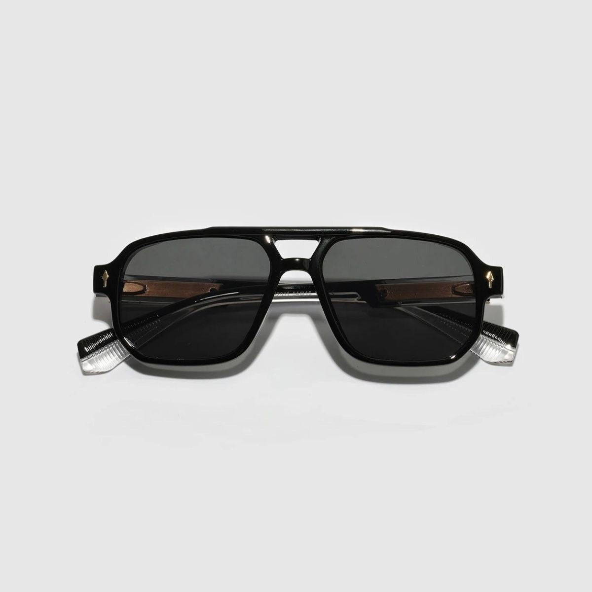August aviator sunglasses - Black