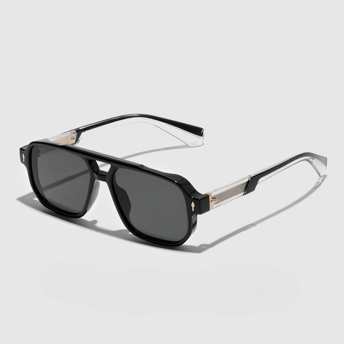 August aviator sunglasses - Black