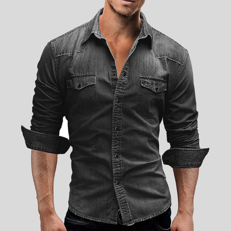 August shirt - Dark Gray