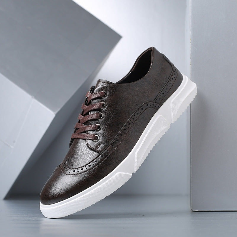 August brogue derby shoes - Brown