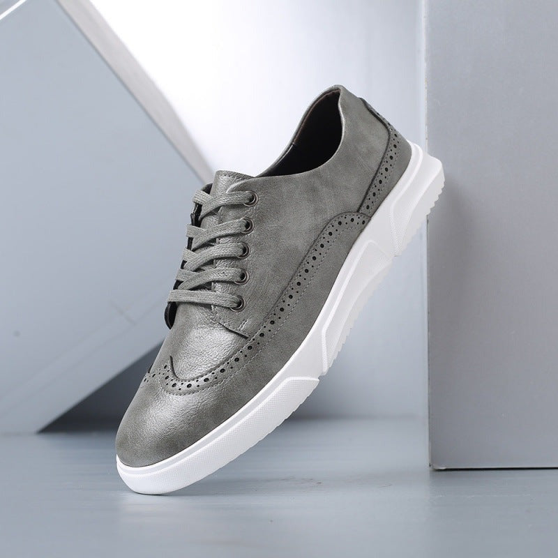 August brogue derby shoes - Gray