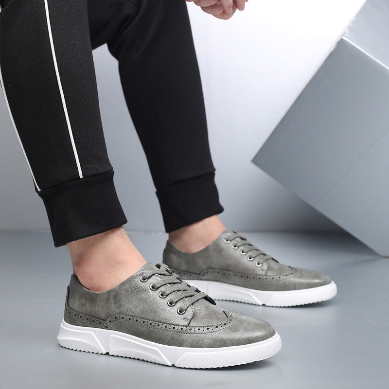 August brogue derby shoes - Gray