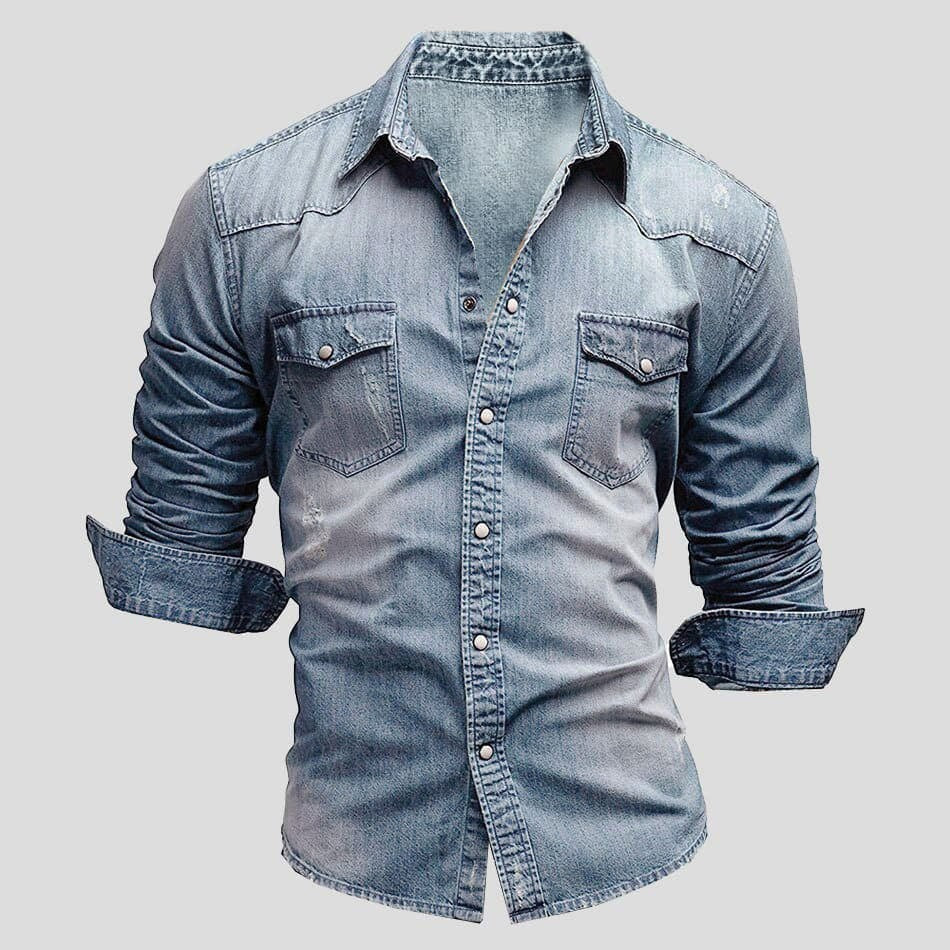 August shirt - Light Blue