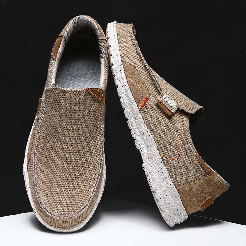 Dan canvas slip on shoes - detail