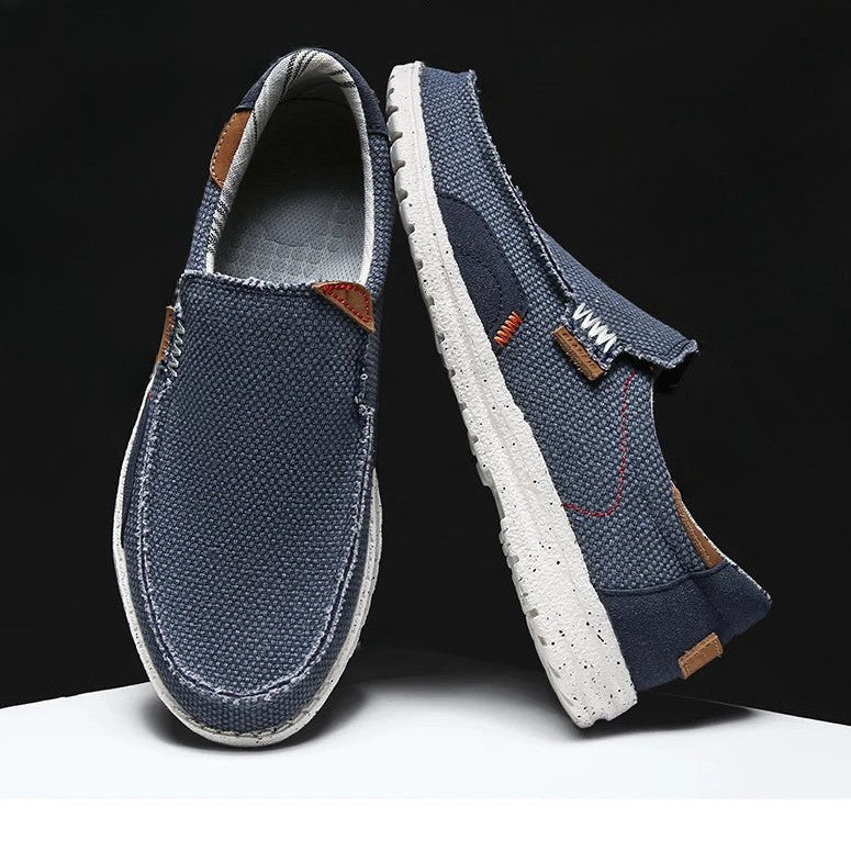 Dan canvas slip on shoes - detail