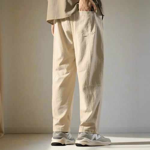 Bennett pants - Khaki rear pocket detail