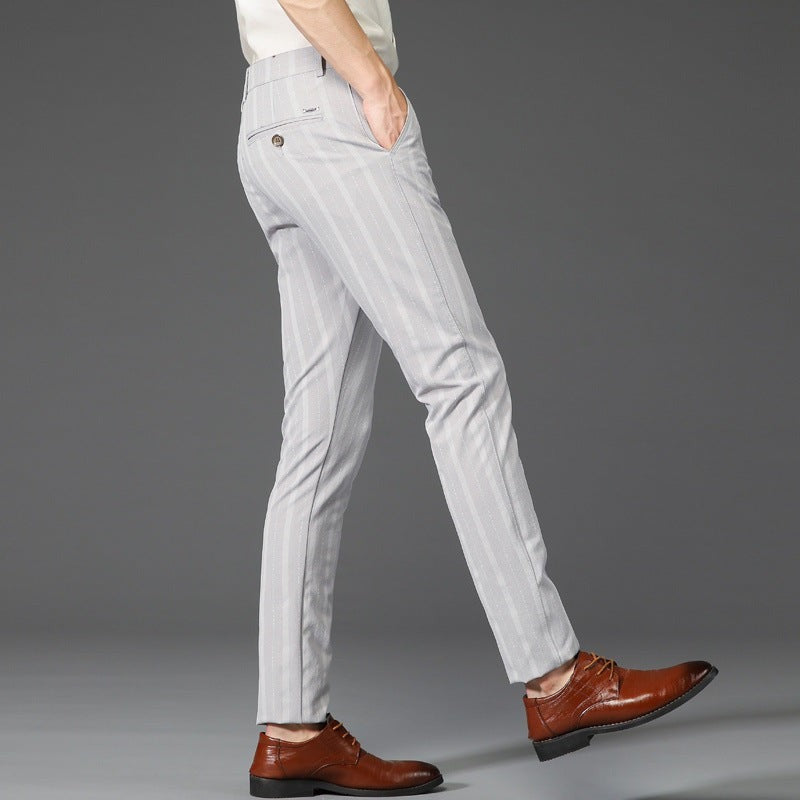 Blake pinstripe dress pants - Gray detail