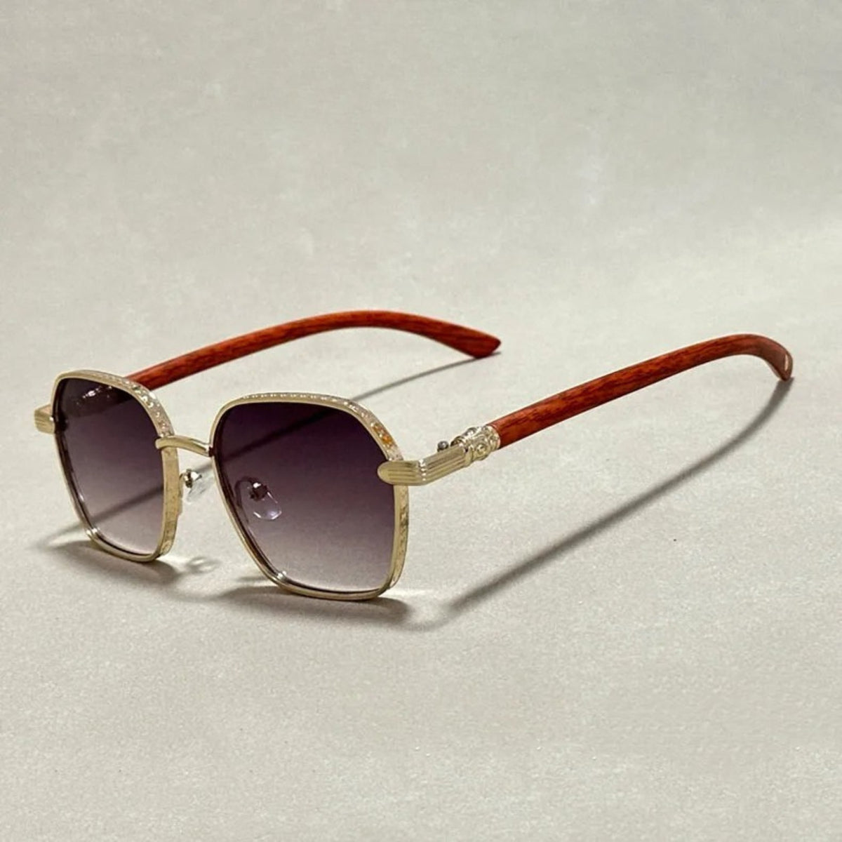 Blake square sunglasses - Gray