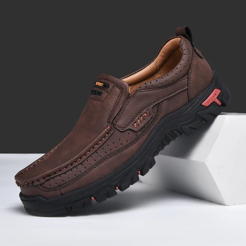 dark brown-shoes