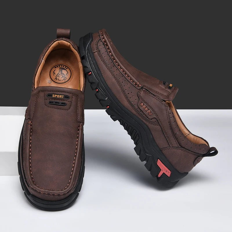 dark brown-shoes