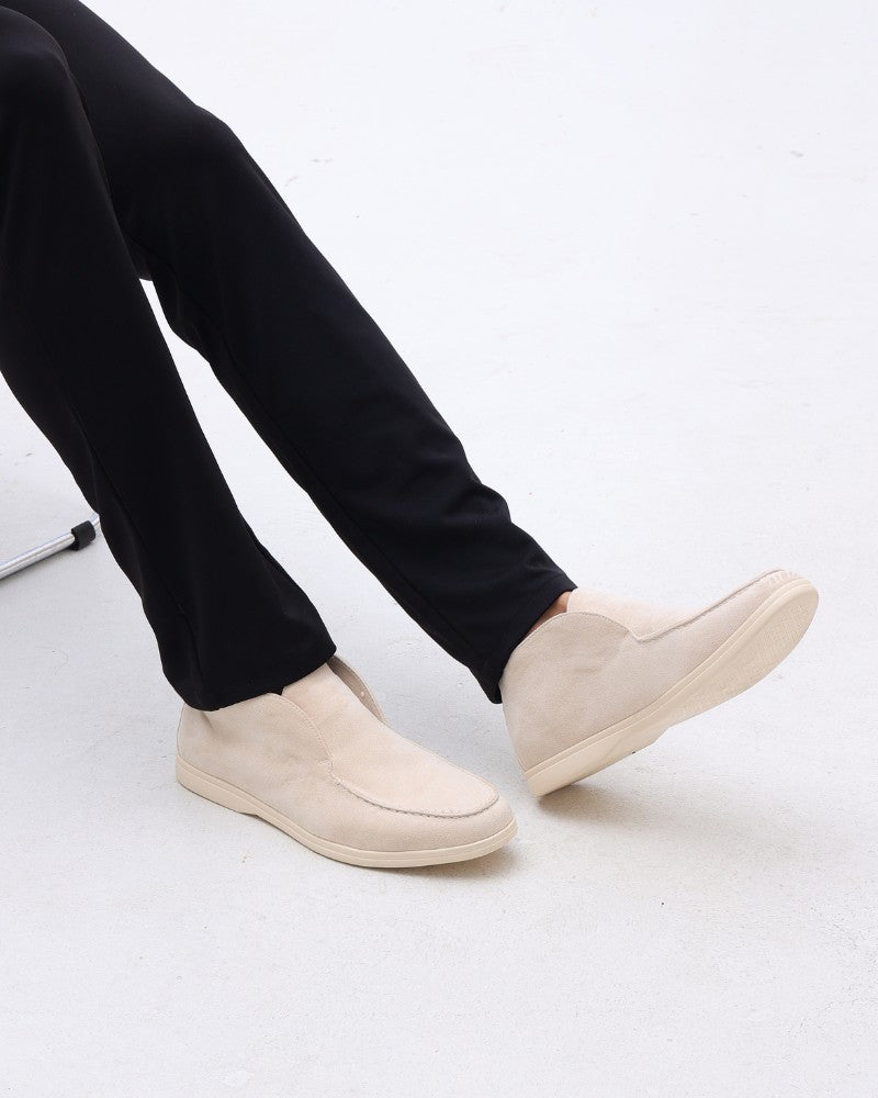 beige-ankle boots