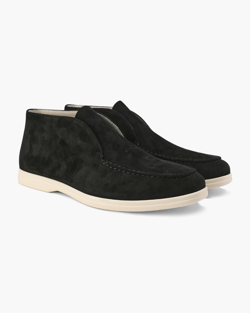 black-ankle boots