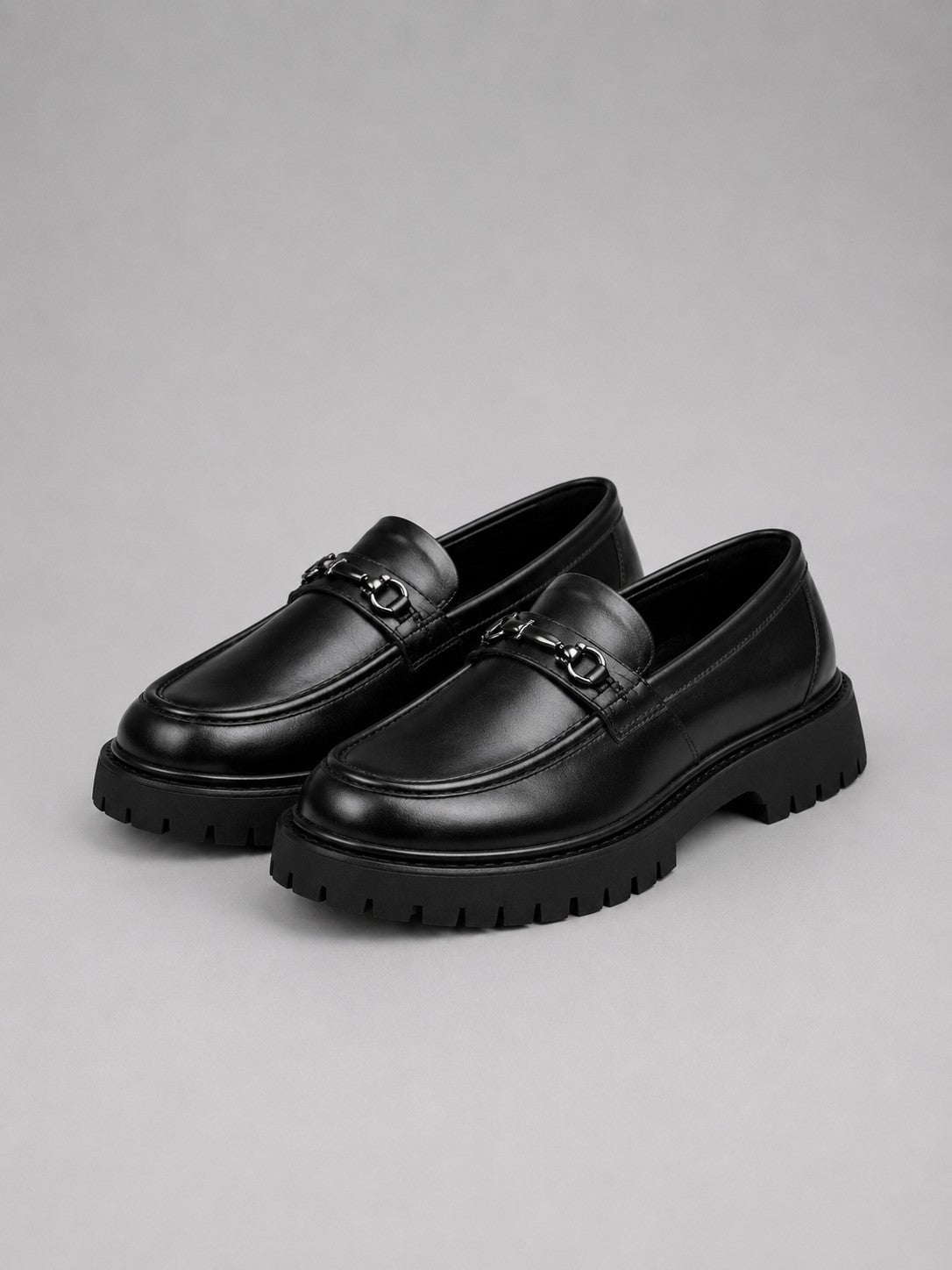 matt black-loafers
