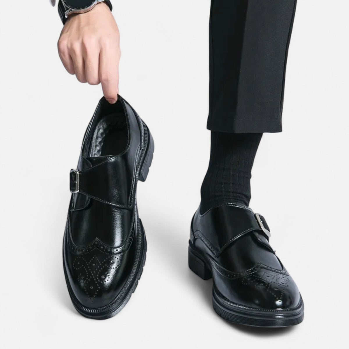 black-dress shoes