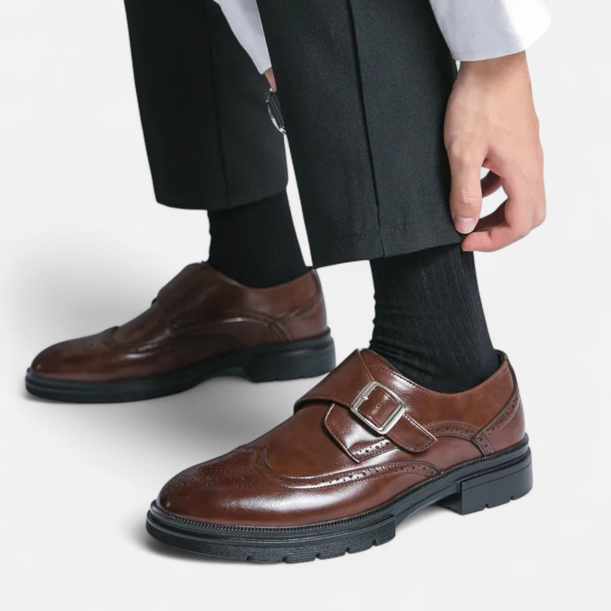 brown-dress shoes