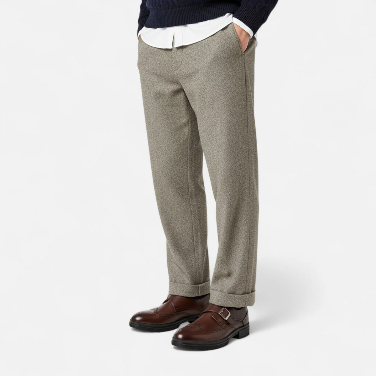 brown-dress shoes
