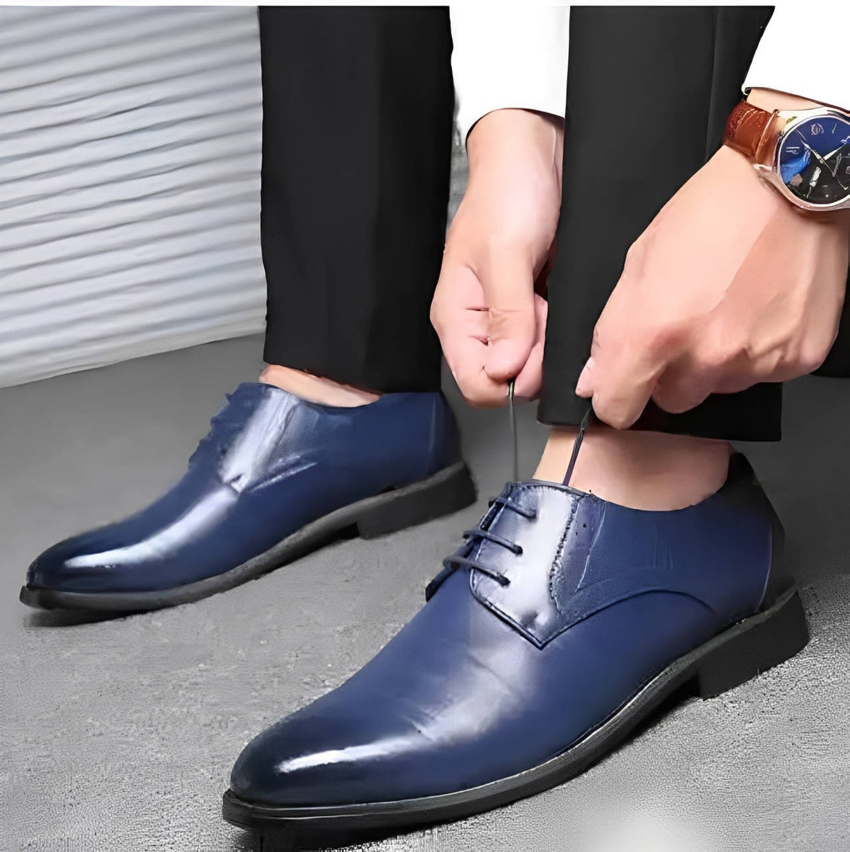 blue-dress shoes