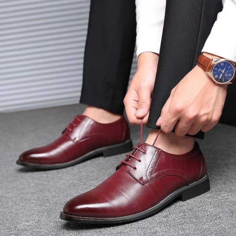 red-dress shoes