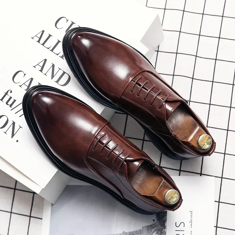 brown-dress shoes