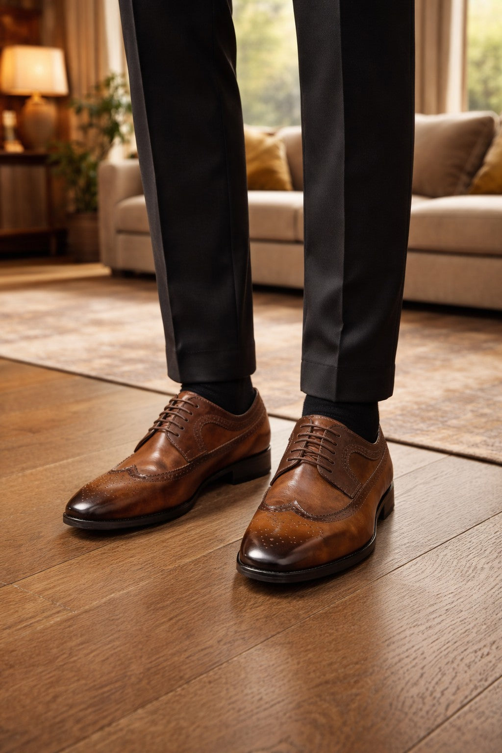 brown-dress shoes