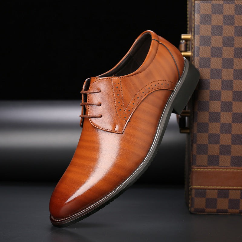 orange-dress shoes