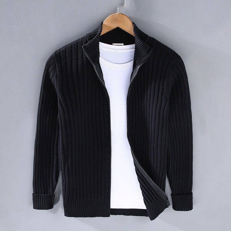 black-cardigan