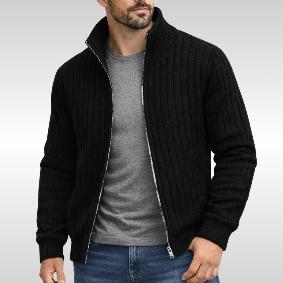 black-cardigan