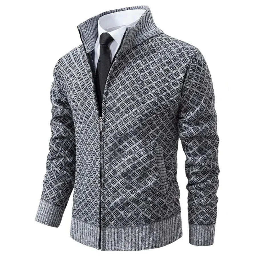 light gray-cardigan
