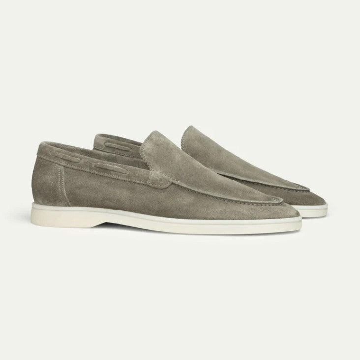 olive green-loafers