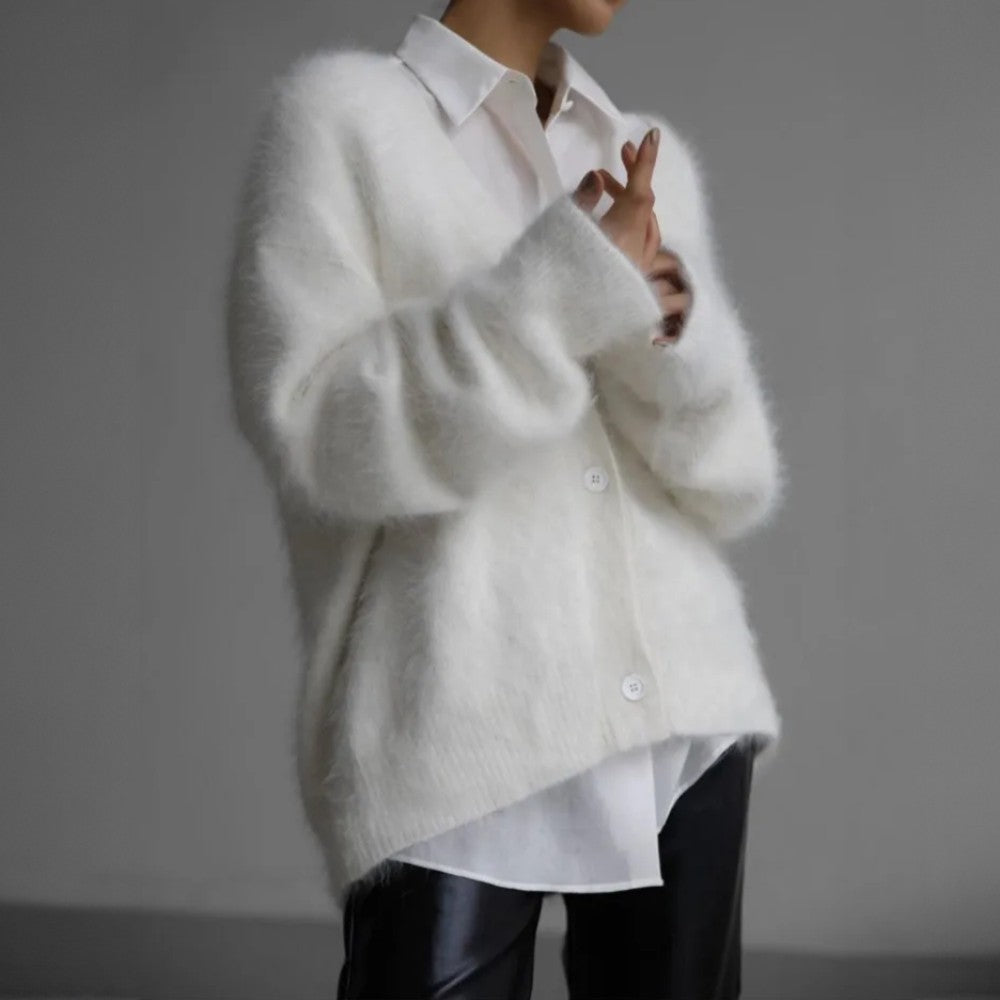 white-cardigan