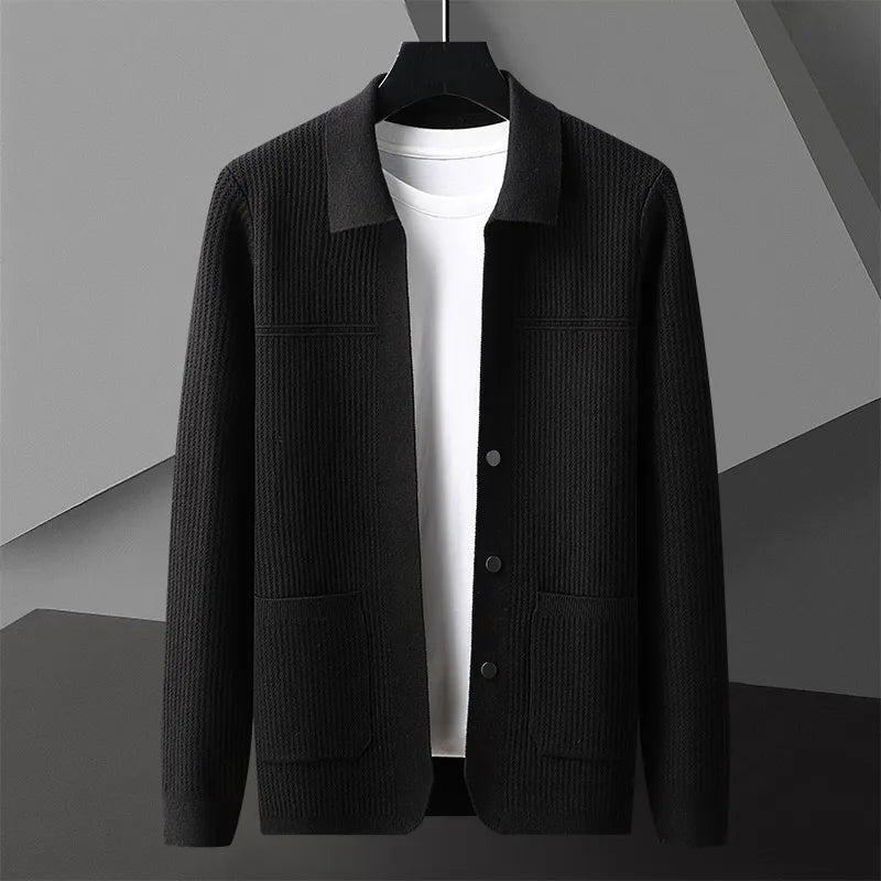 black-cardigan