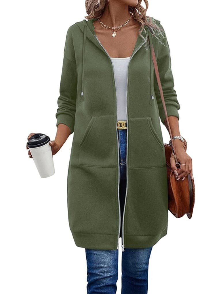 army green-hoodie