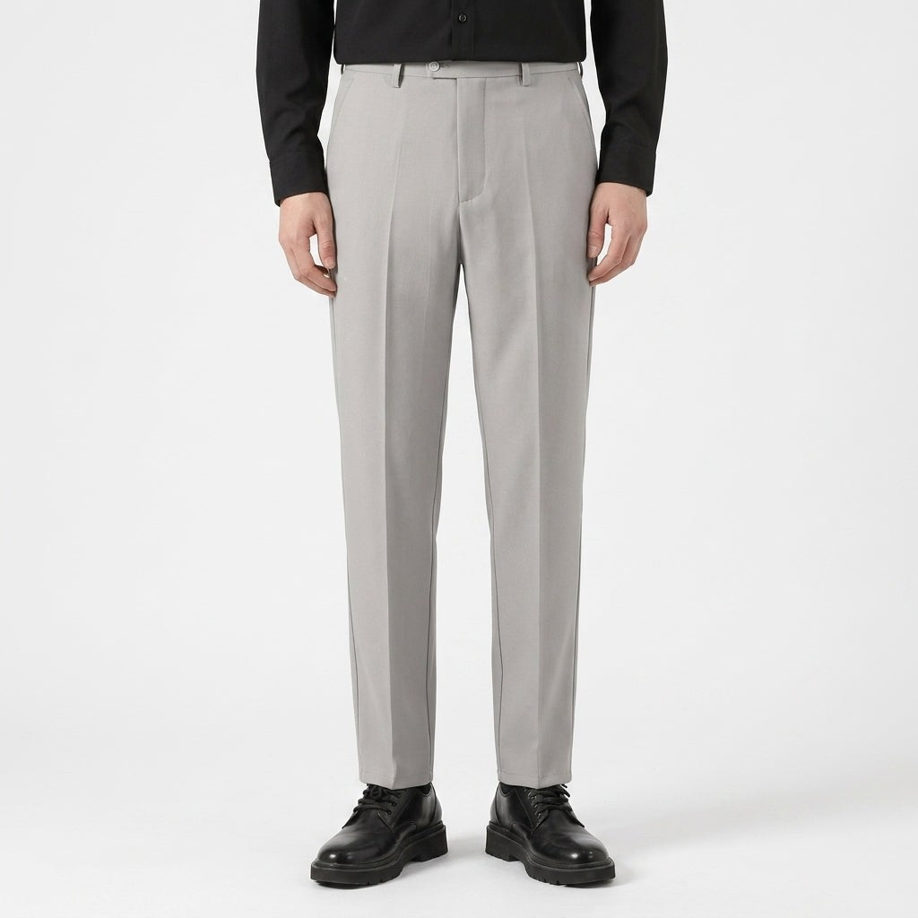 light gray-pants