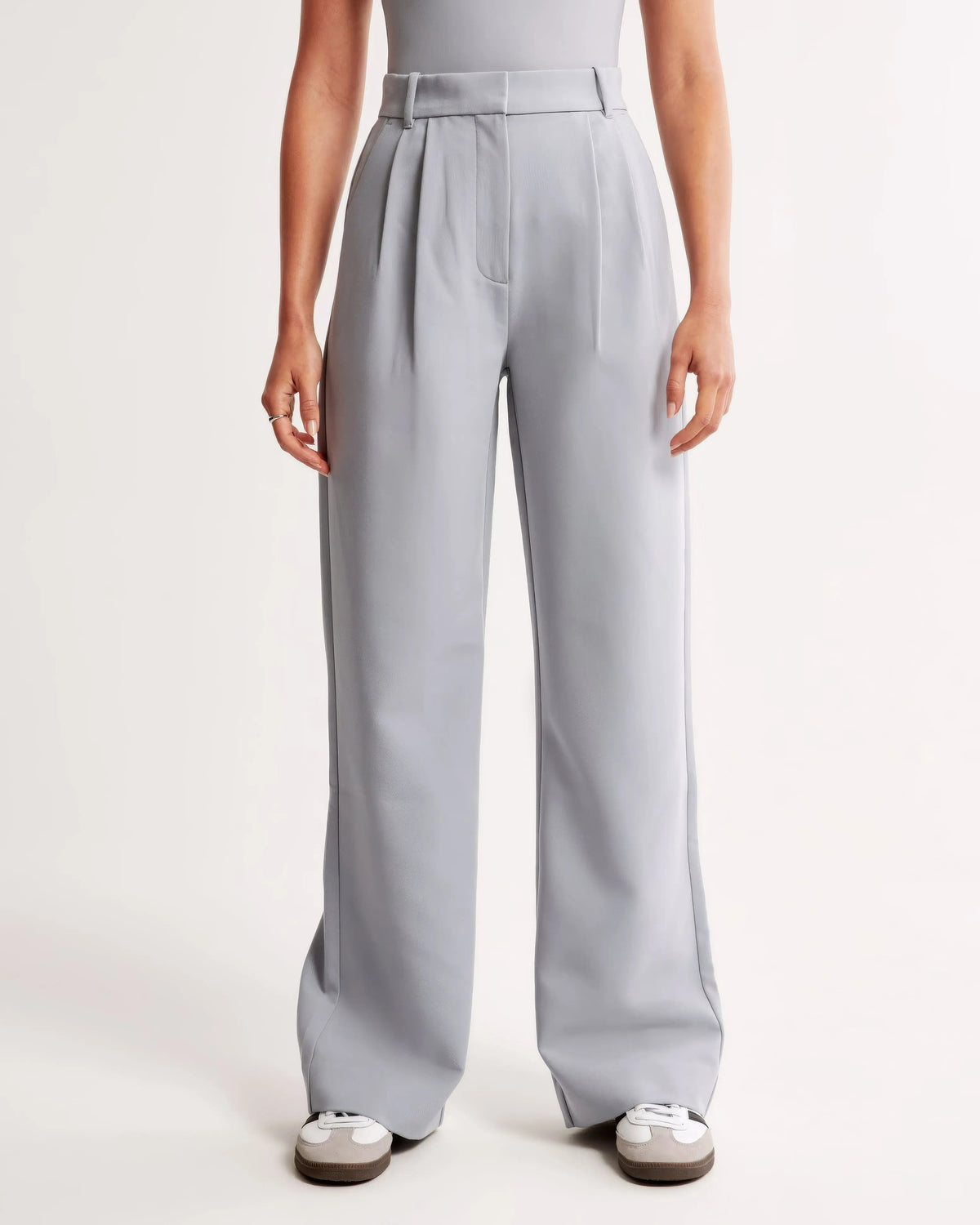 light gray-pants