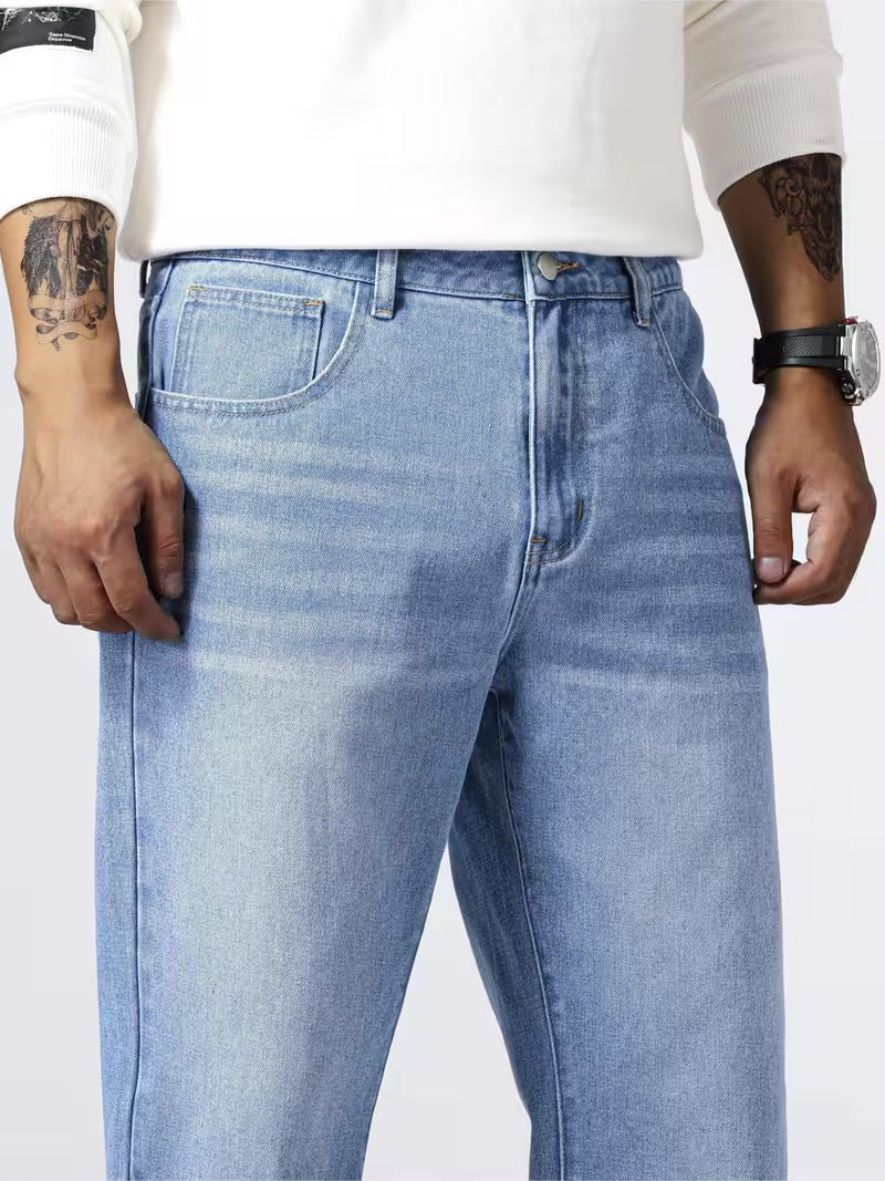 sky blue-jeans