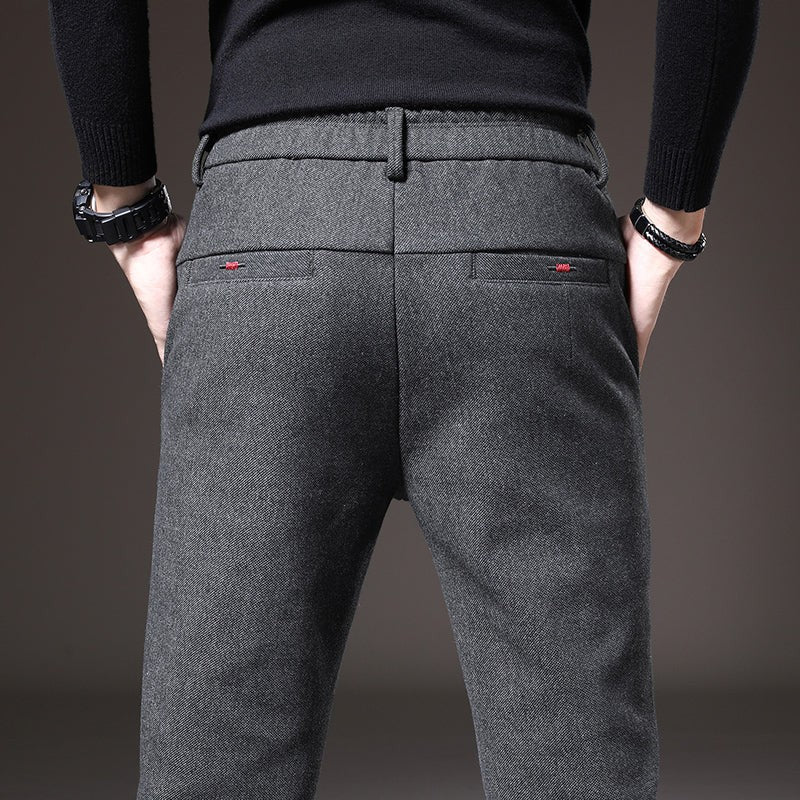 dark gray-dress pants