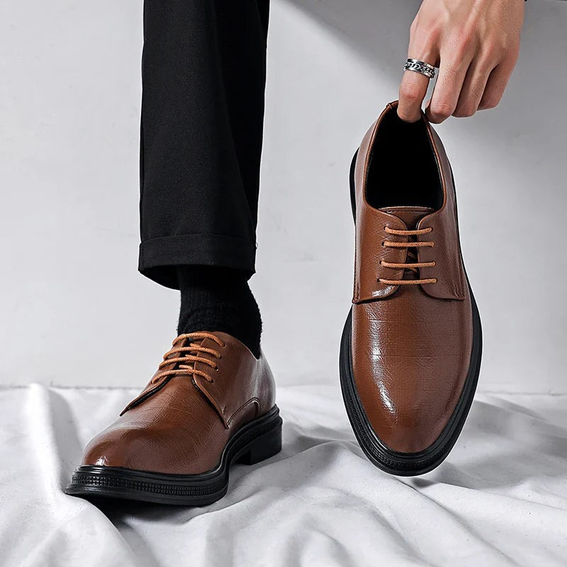 brown-dress shoes
