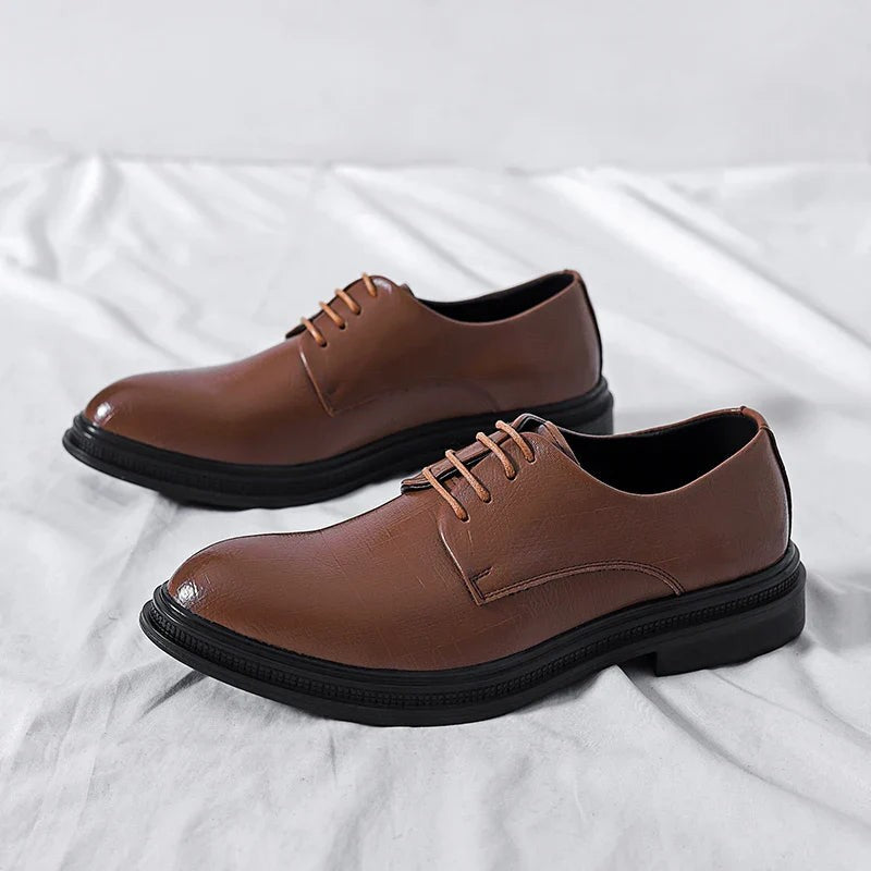 brown-dress shoes