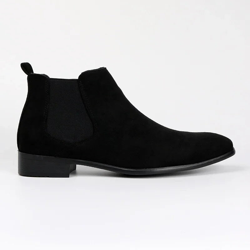 black-chelsea boots