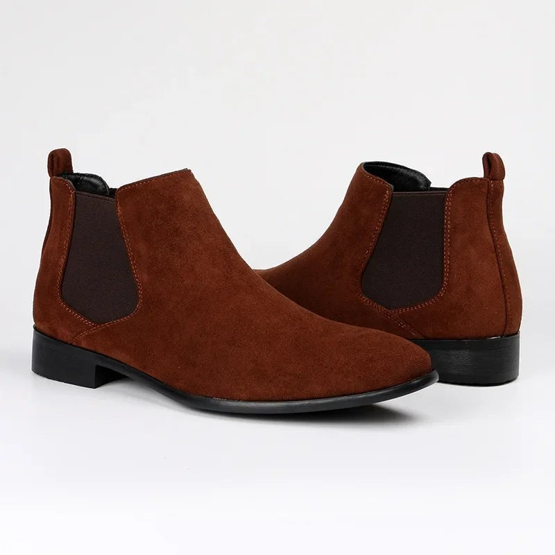 brown-chelsea boots