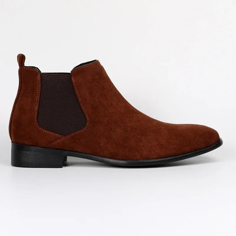 brown-chelsea boots
