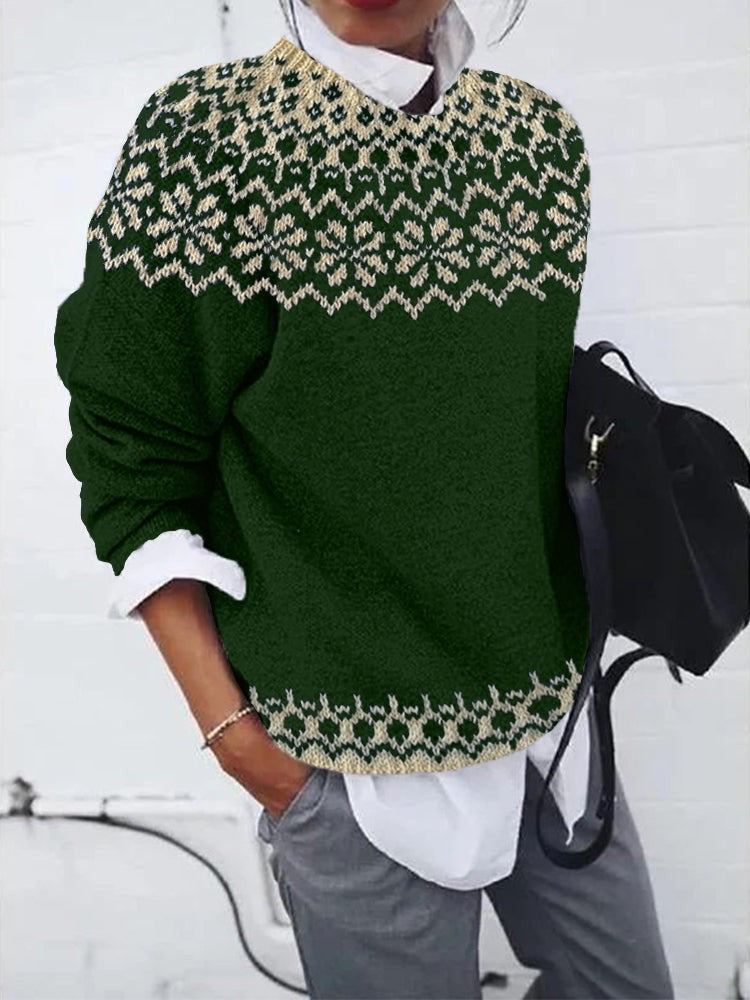 green-sweater