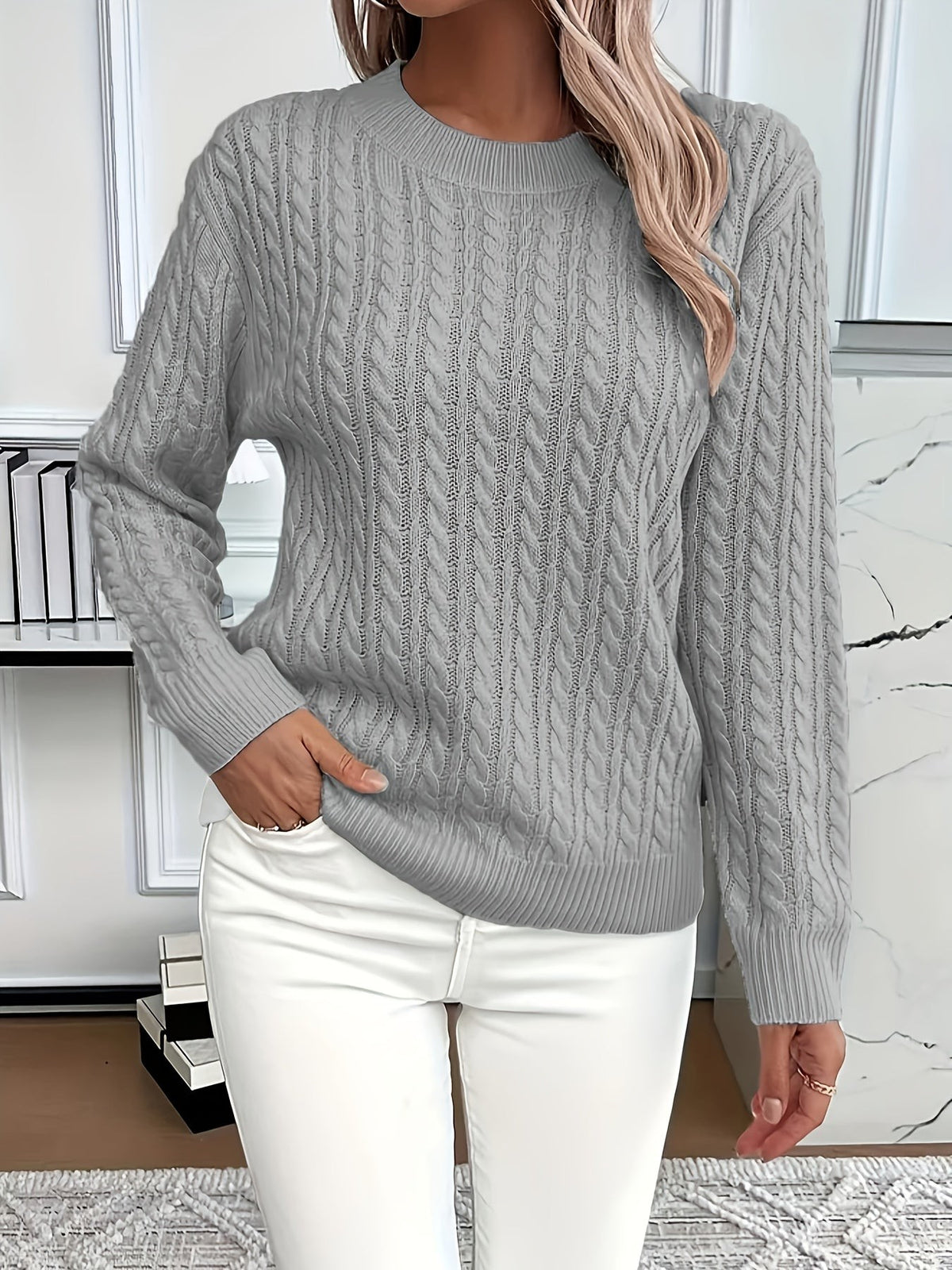 gray-sweater