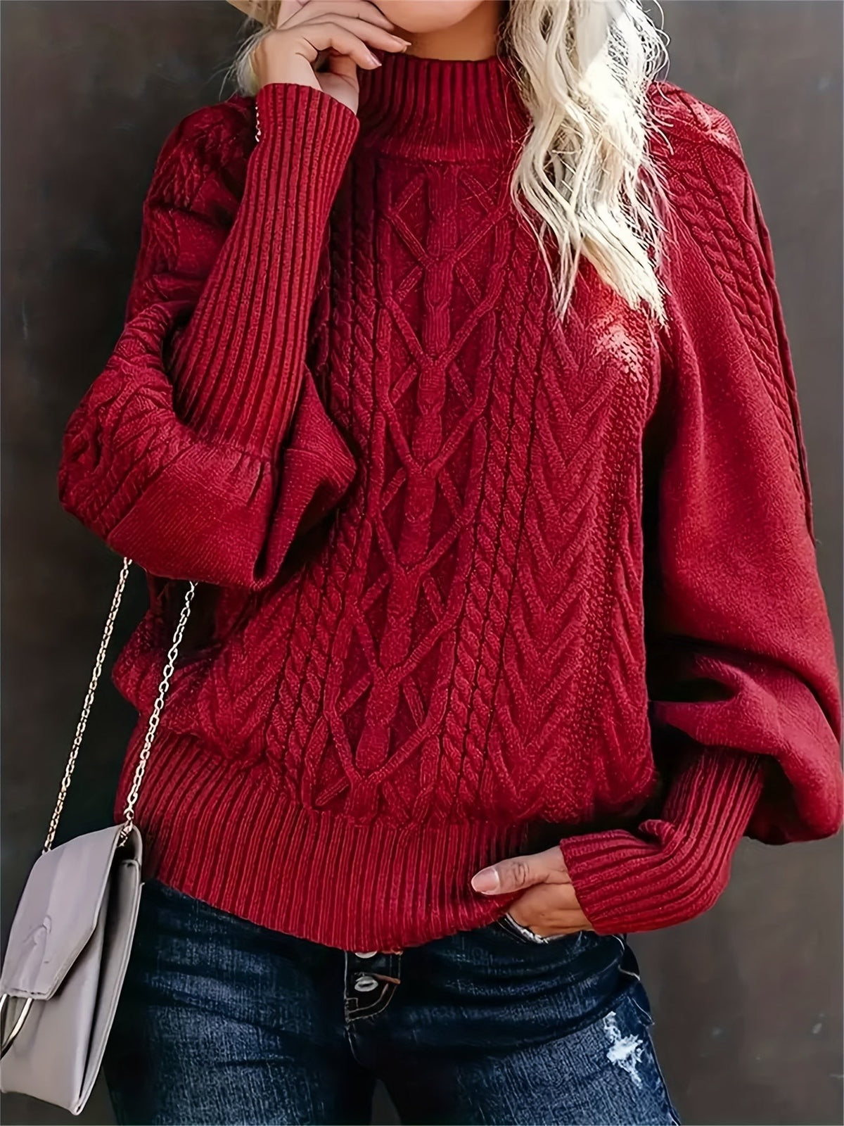red-sweater