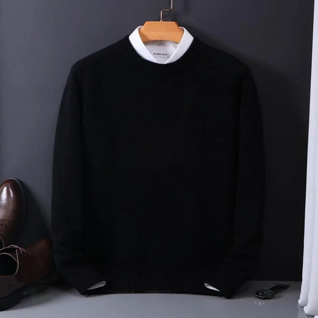 black-sweater