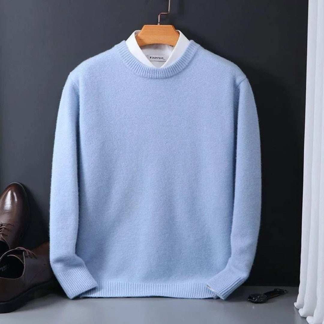 light blue-sweater