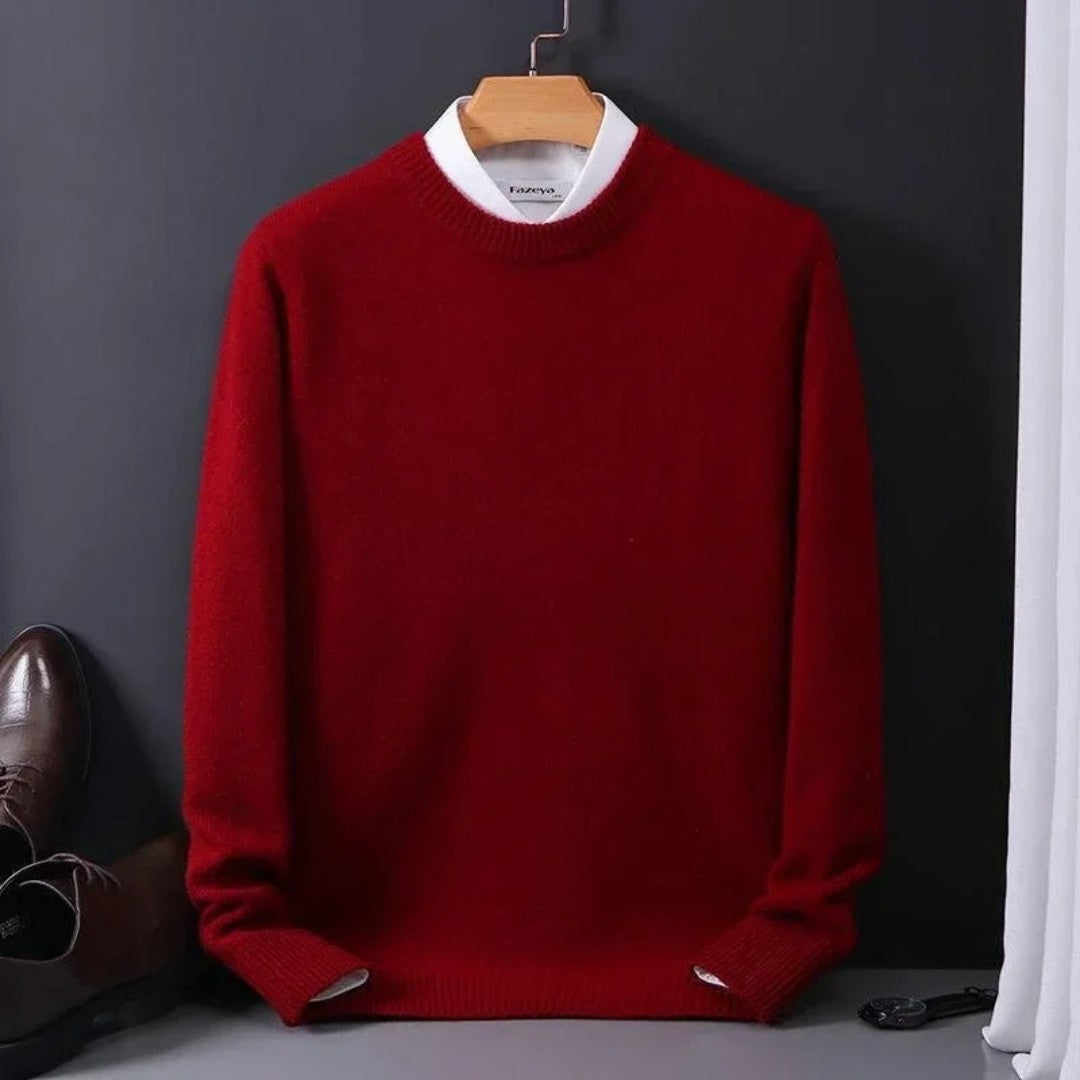 red-sweater
