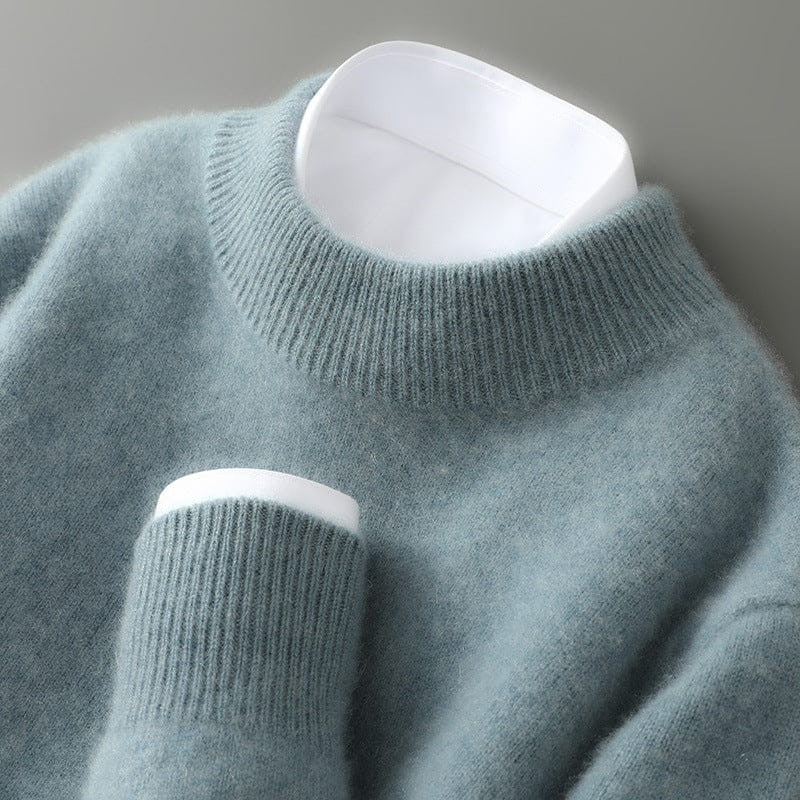 green-sweater